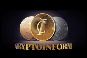 3D логотип для CRYPTOINFORM
