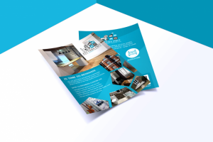 Флаер для европейской компании