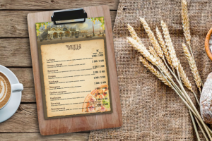 Меню для La Roma