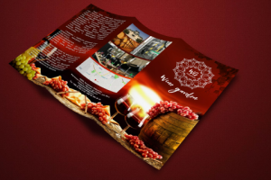 Буклет для Wine Garden