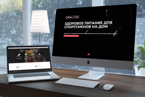 Landing доставка спортивного питания