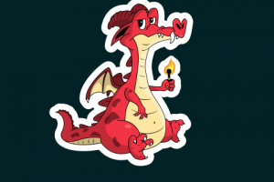 Стикер_Дракон