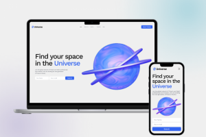 Разработка дизайна и верстка сайта в Webflow