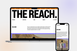 Верстка сайта в Webflow