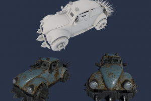 моделирование и текстуринг