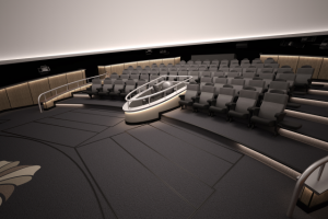 Визуализация планетария. Санкт-Петербург.