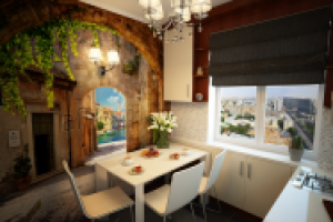 Дизайн интерьера кухни