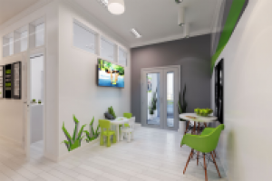 Интерьер фитнес-студии FIT-n-GO (Санкт-Петербург)