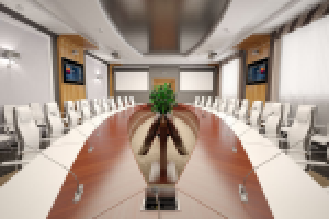 Интерьер конференц-зала для компании ФОСАГРО