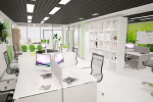 Интерьер офиса компании ТЕХНОМИР