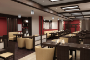 Интерьер ресторана ПЛАНЕТА СУШИ