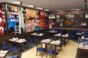 Интерьер ресторана FRIDAYS