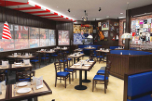 Интерьер ресторана FRIDAYS