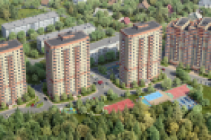 Вид с птичьео полета ЖК "Березки"