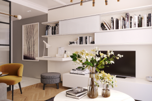 Дизайн проект квартиры. 54 кв.м.