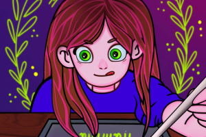 Будни иллюстратора.