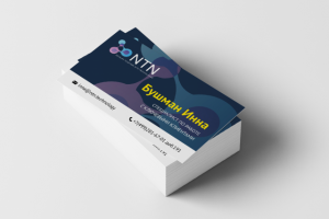 Зарядка визитка