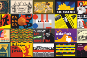 20 мини-плакатов в разных стилистиках