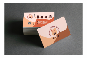 Визитка + мой лого на ней