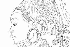 Векторная иллюстрация. Разукрашка