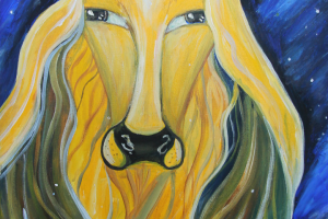 Корова. Живопись