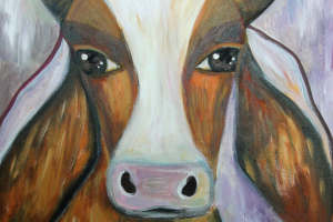 Коровка. Живопись