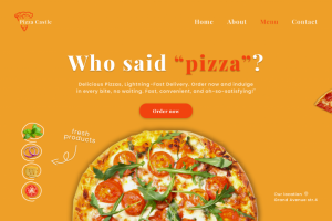 Макет главной страницы