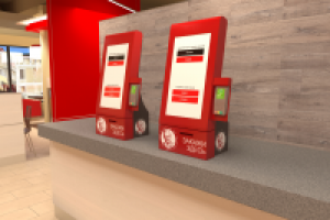 Терминал на прилавке