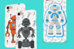 Иллюстрации с роботами