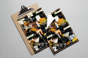 Листовка в тейбл-тент