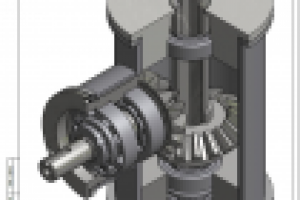 КОНИЧЕСКИЙ ПРЯМОЗУБЫЙ РЕДУКТОР