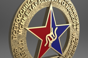 Медаль для победителей в соревнованиях по самбо в г. Сызрань