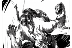 Черно-белая раскадровка для фильма