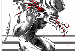 Черно-белая раскадровка