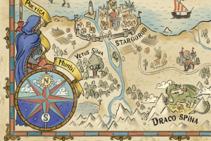 Карта средневековье фрагмент