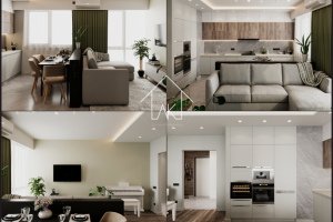 Интерьер студии (Минимализм).