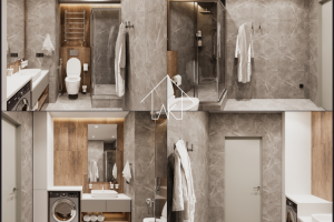 Интерьер сан.узла (Минимализм).