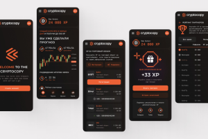 CryptoCopy - telegram web app с игровой механикой
