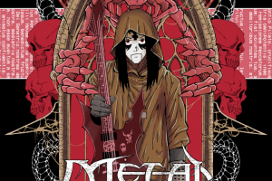 Обложка комикса "металлический метал"