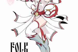 Дизайн персонажа для комикса про девочек - волшебниц