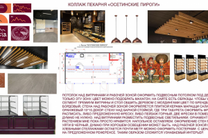 Пекарня "Осетинские пироги" – Дизайн интерьера от профессионала