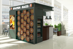 Остров "Spaten Haus" Шереметьево, ТерминалD