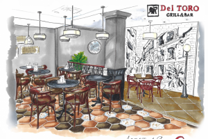 Ресторан "Del Toro Grill&Bar" улица Арбат.