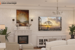 Американская классика в таунхаусе площадью 310,0м2 г. Москва.