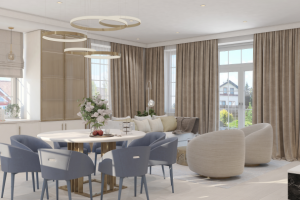 Московская область.Проект загородного дома площадью 250м2