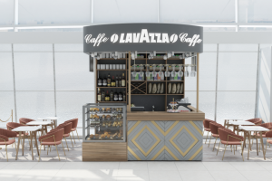 Кафе «Lavazza» площадью 18,8м2 аэропорт.