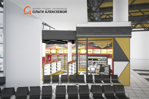 Аэропорт Шереметьево.Новый ТерминалС 68м2