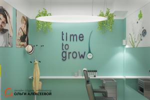 Дизайн  комплектация косметологического салона"БИОМИВИТА" Москва