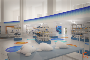 Москвариум на ВДНХ входная группа и магазин игрушек  316м2 В Мос