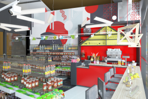 Магазин "TASTE OF RUSSIA" Аэропорт "Шереметьево" Терминал В